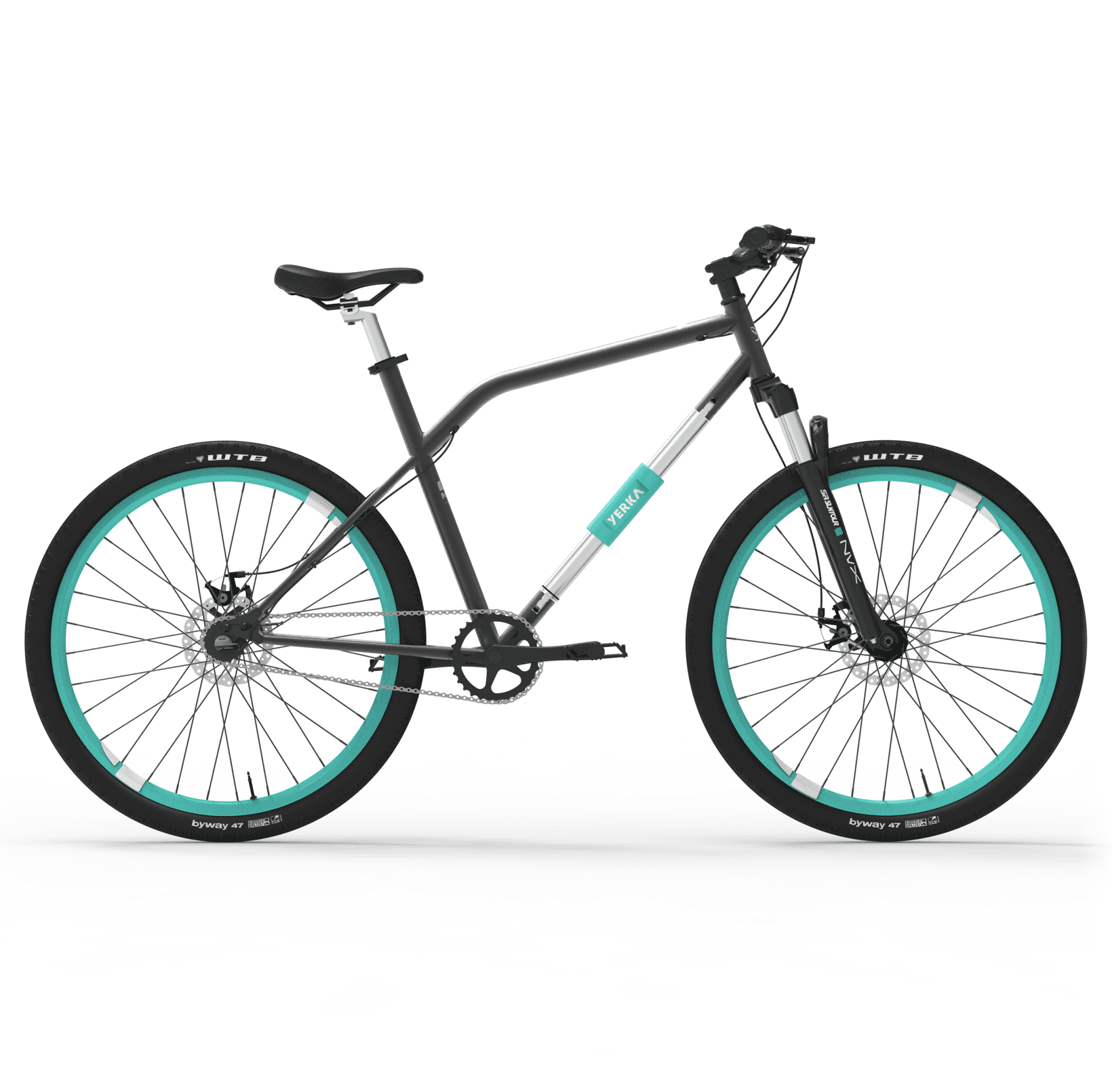 TEST YERKA V4 CON SUSPENSIÓN -mejor-bicicleta-antirrobo-urbana-diseño-chile-hibrida-aro-28-29-candado-integrado-online