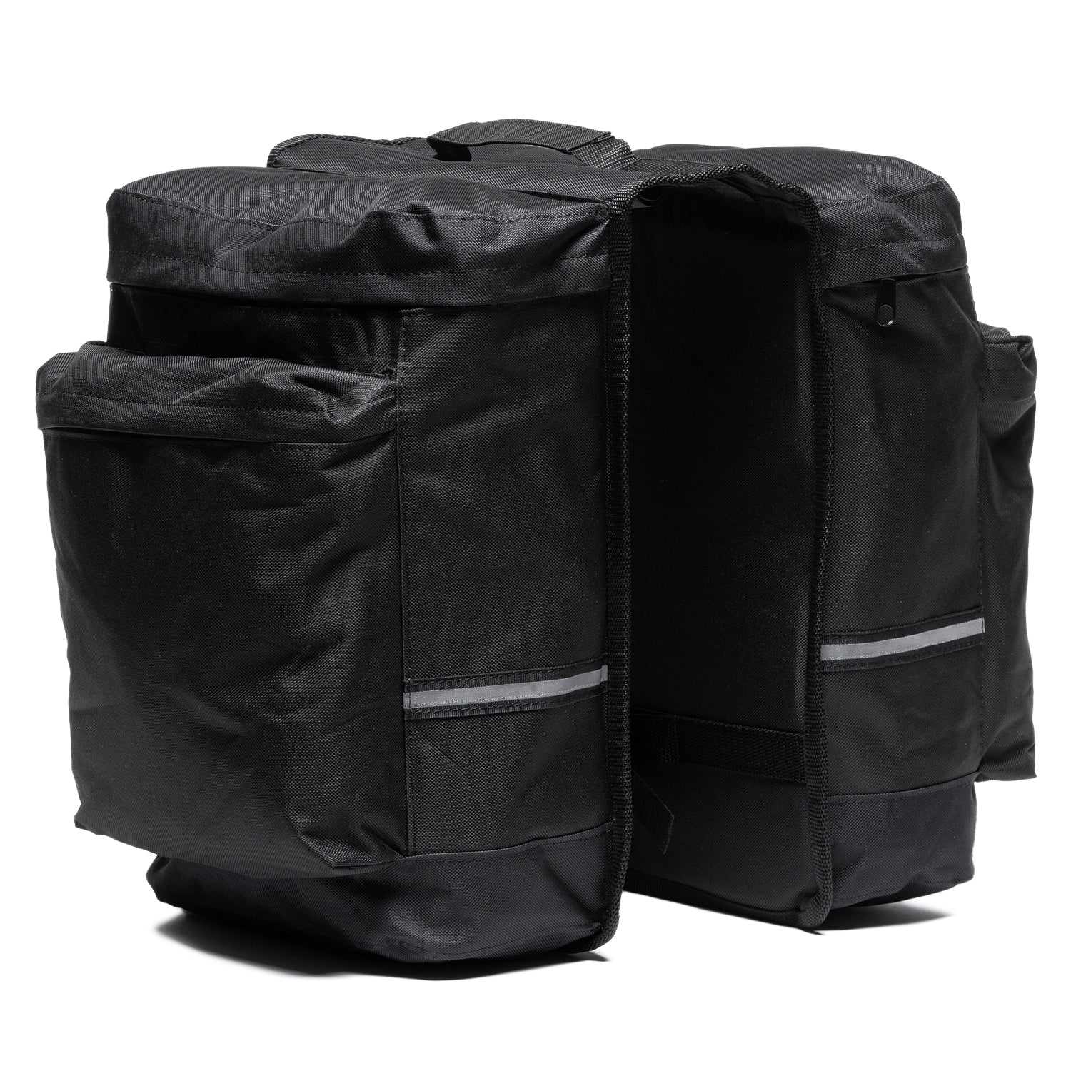 Alforja Ejecutiva Doble -mejor-bicicleta-urbana-diseño-chilena-hibrida-aro-28-29-candado-antirobo-online