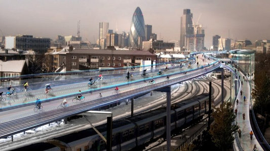 Londres y las bicicletas: La ciudad del futuro es pedaleable!