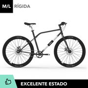 YERKA V4 [Negra M/L] -mejor-bicicleta-antirrobo-urbana-diseño-chile-hibrida-aro-28-29-candado-integrado-online