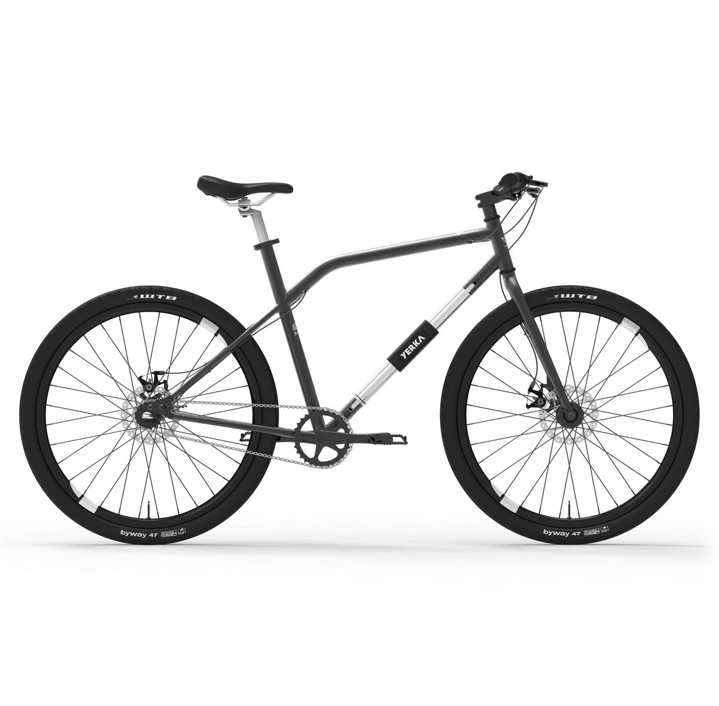 YERKA V4 [Negra M/L] -mejor-bicicleta-antirrobo-urbana-diseño-chile-hibrida-aro-28-29-candado-integrado-online