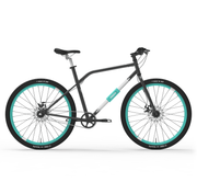 YERKA V4 [Turquesa M/L] -mejor-bicicleta-antirrobo-urbana-diseño-chile-hibrida-aro-28-29-candado-integrado-online