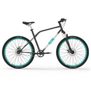 YERKA V4 [Turquesa M/L + Suspensión] -mejor-bicicleta-antirrobo-urbana-diseño-chile-hibrida-aro-28-29-candado-integrado-online
