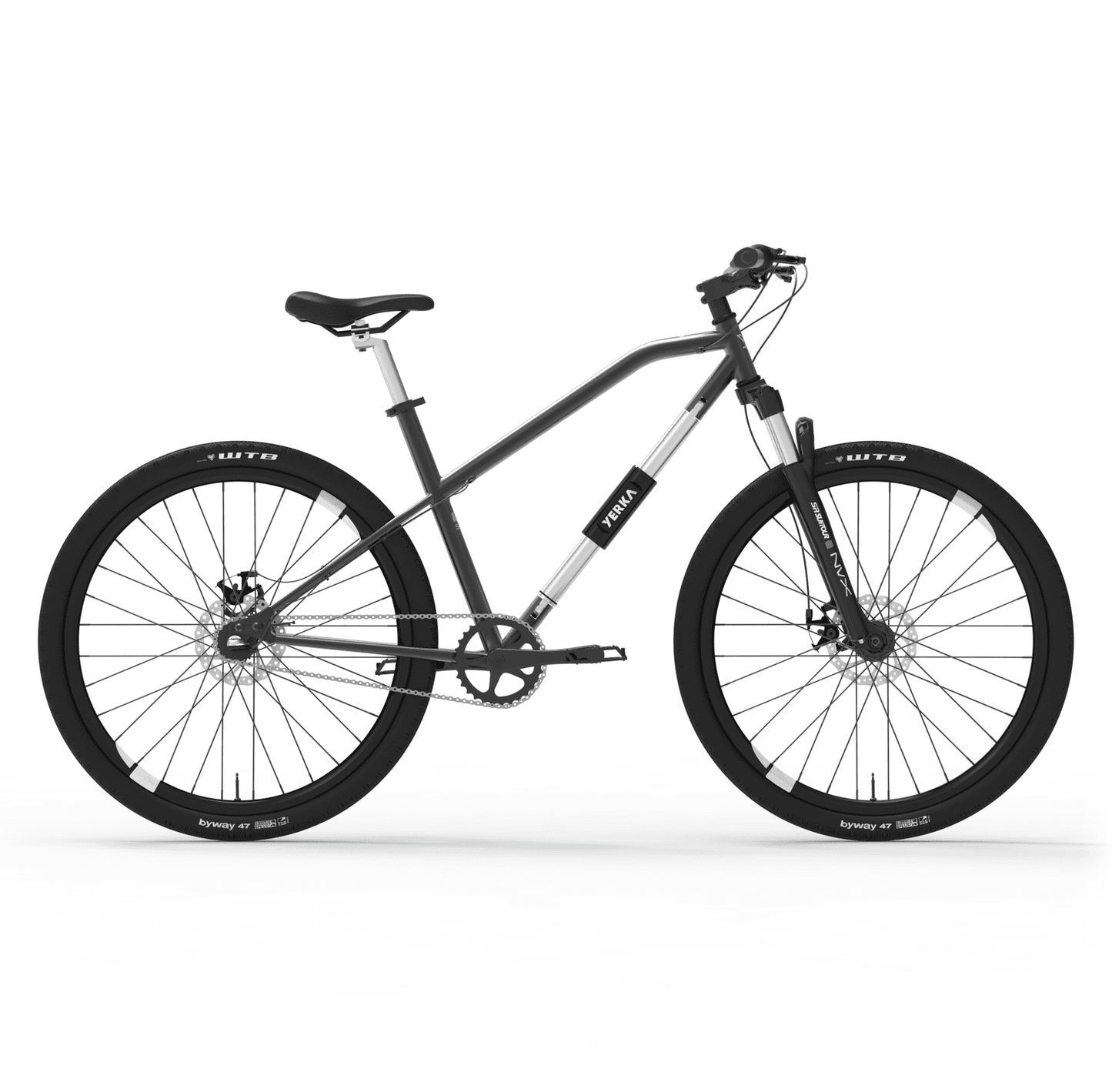 TEST YERKA V4 CON SUSPENSIÓN -mejor-bicicleta-antirrobo-urbana-diseño-chile-hibrida-aro-28-29-candado-integrado-online